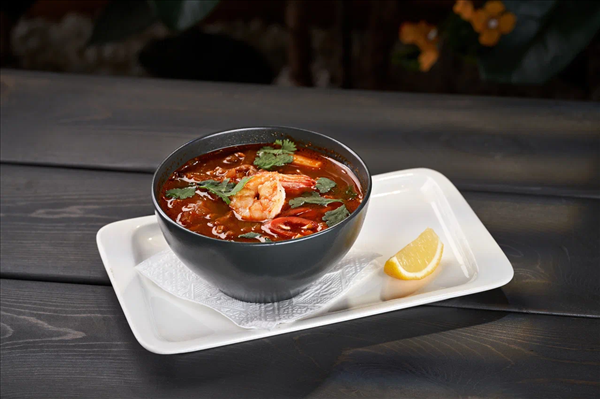 Острый суп с морепродуктами 00403 - фото 111
