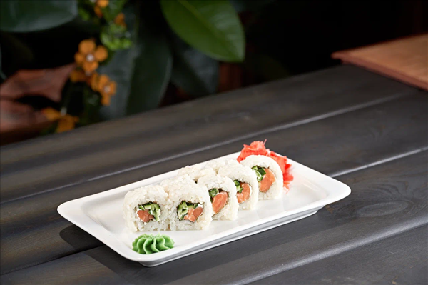 Ролл с лососем  00237 - фото 40