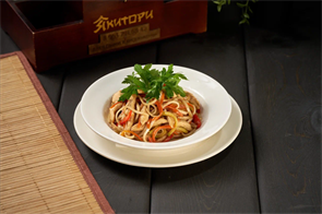 Лапша с курицей по-японски 00187