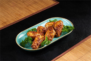 Крылышки  в соусе тереяки 00488