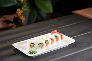 Ролл с лососем  00237