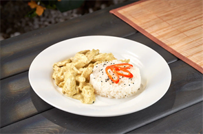 Куриное филе в соусе карри 00367